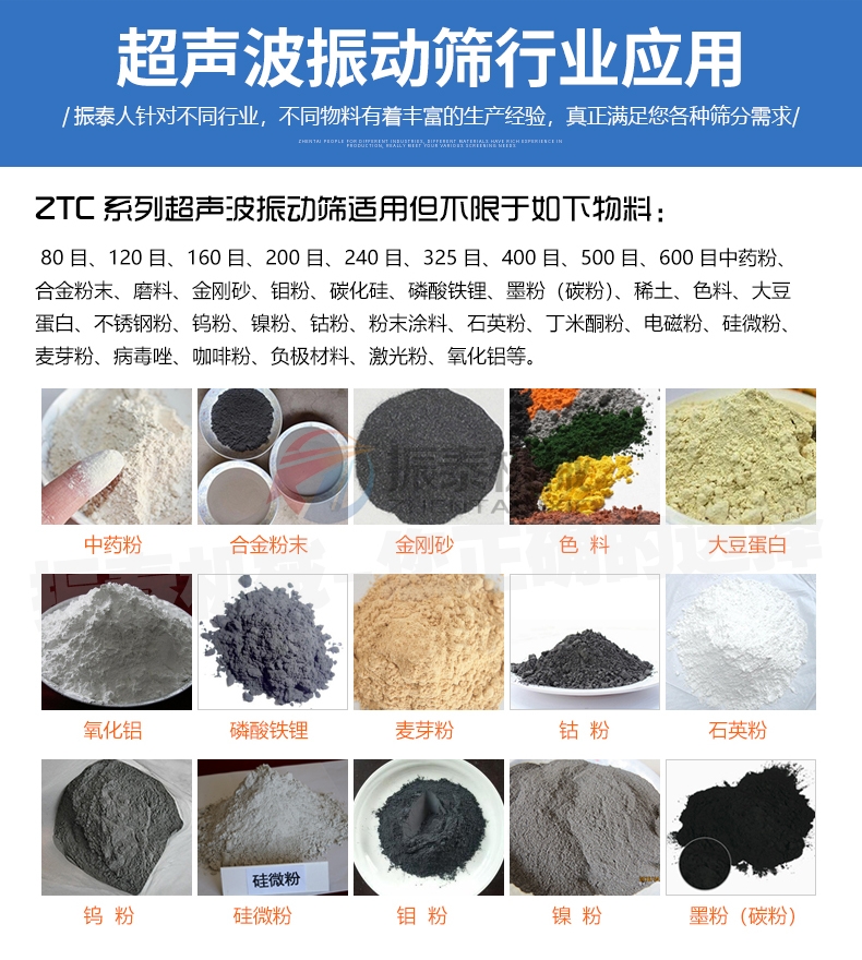 醫(yī)藥色素超聲波振動(dòng)篩行業(yè)應(yīng)用